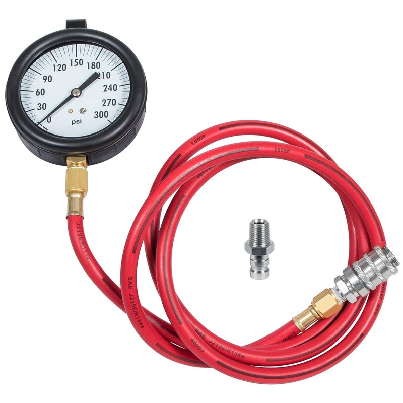 Bonbo TU-32-20 Compucheck Fuel System Pressure Test Gauge 0-300 PSI for Cummins & Other Diesel Engines with Compuchek Ports - Image 1